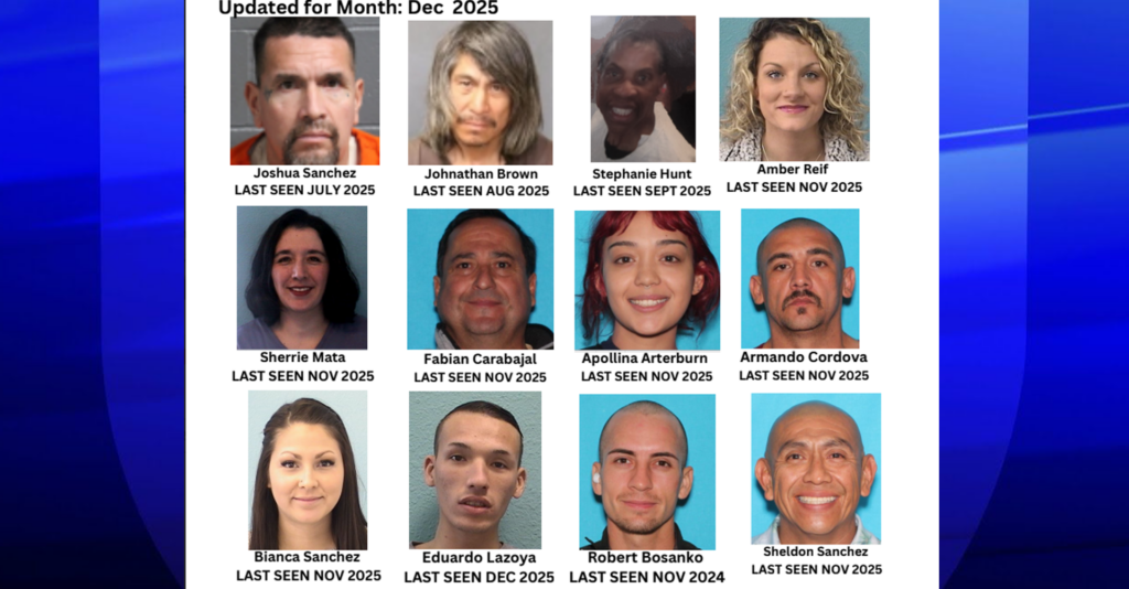Policía de Albuquerque pide ayuda de la comunidad para encontrar a varias personas desaparecidas